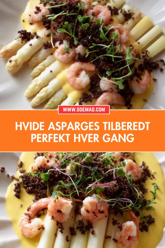 Hvide asparges tilberedt perfekt hver gang: klassisk opskrift med hollandaise
