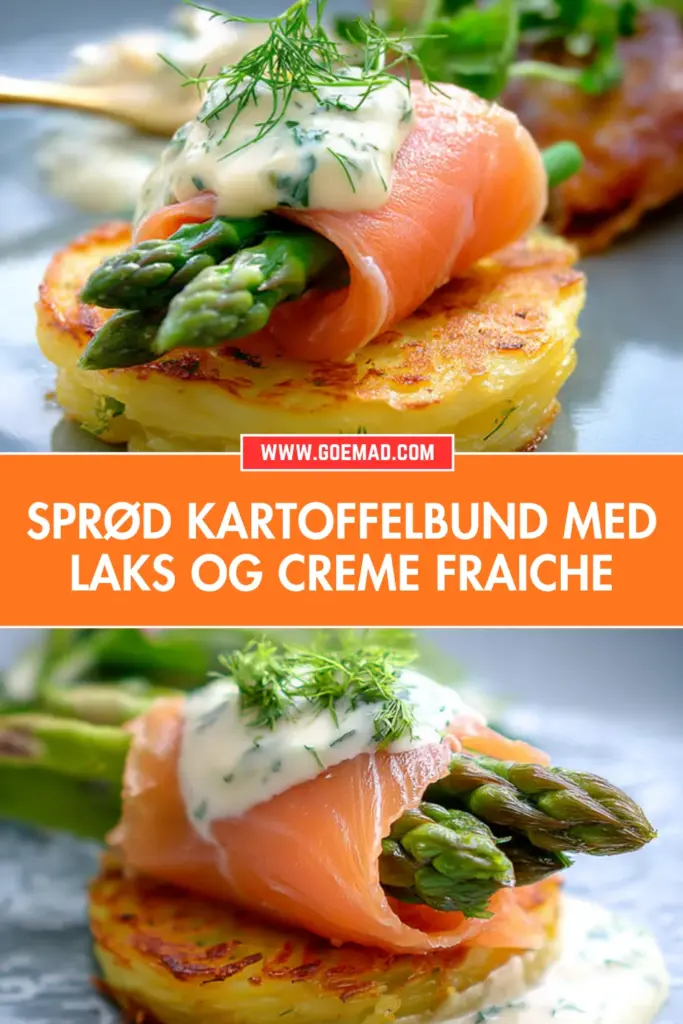 Sprød kartoffelbund med laks: den bedste opskrift til en elegant forret