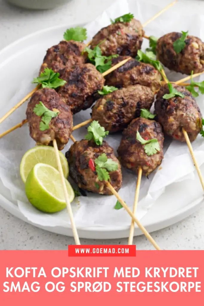 Kofta opskrift med krydret smag og sprød stegeskorpea