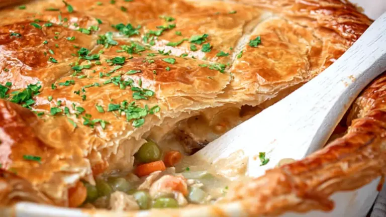 Klassisk kyllingepie: den bedste hjemmelavede opskrift med sprød butterdej