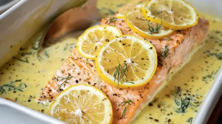 Laks med citronsauce: en nem og cremet hverdagsopskrift