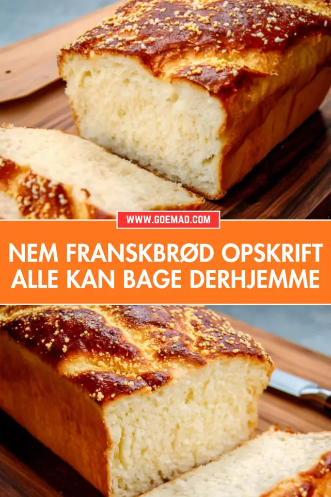 Nem franskbrød opskrift du kan bage derhjemme i dag