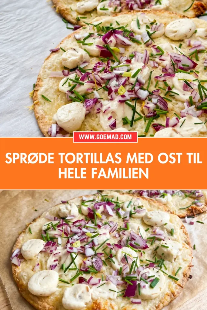 Sprøde tortillas med ost: den nemme opskrift hele familien elsker