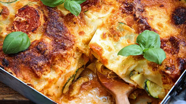 Nem vegetar lasagne med masser af smag: min bedste opskrift