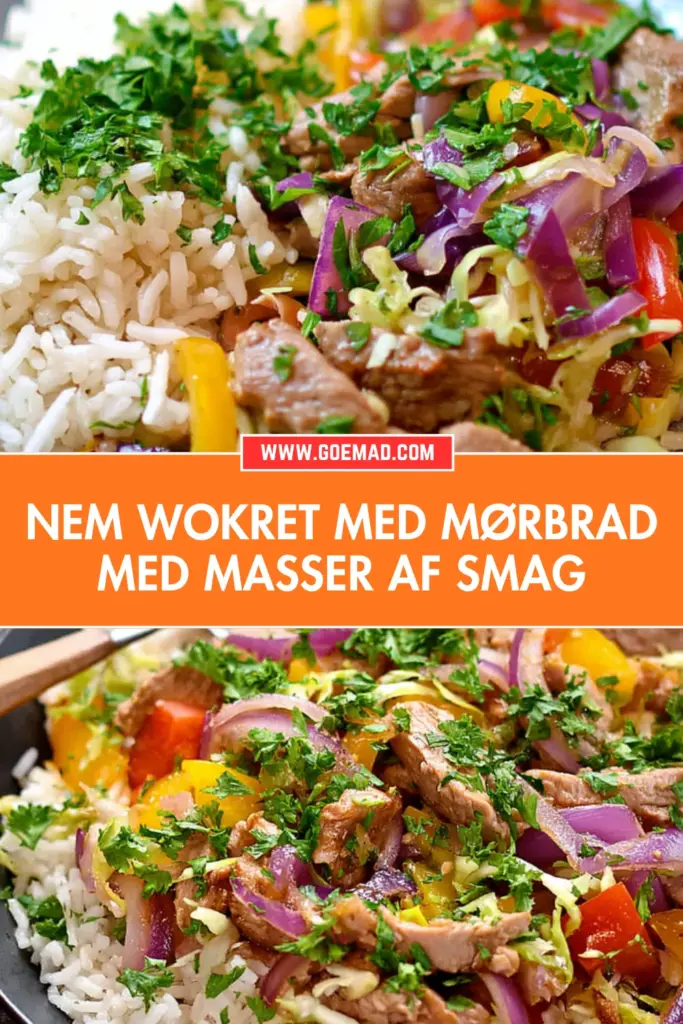 Nem wokret med mørbrad: hurtig hverdagsaftensmad med masser af smag