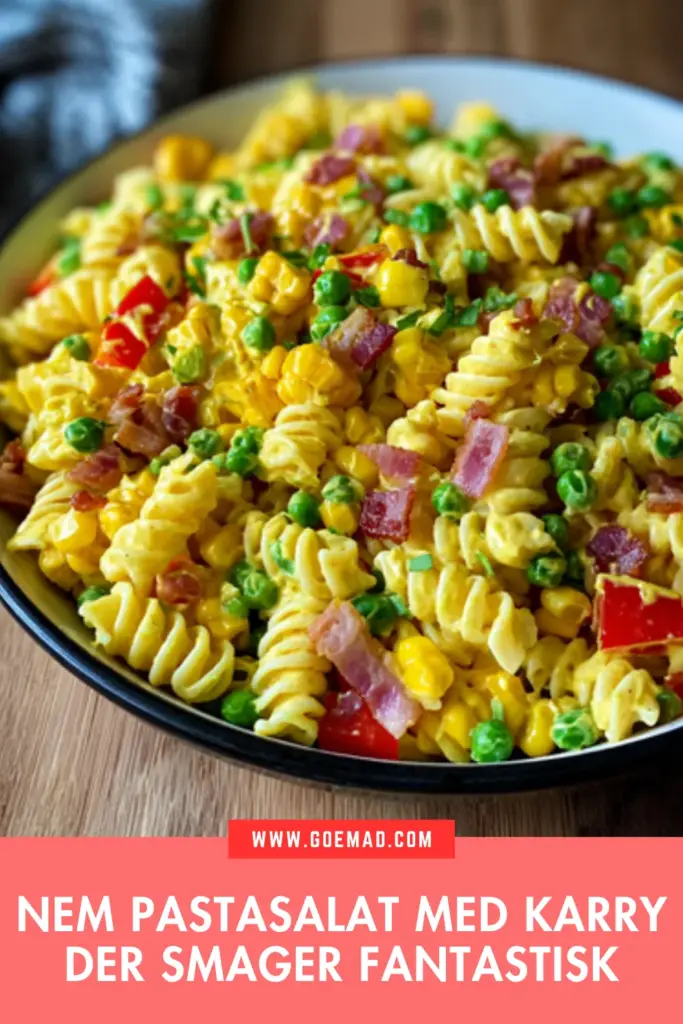 Nem pastasalat med karry: den bedste opskrift til sommer og picnic