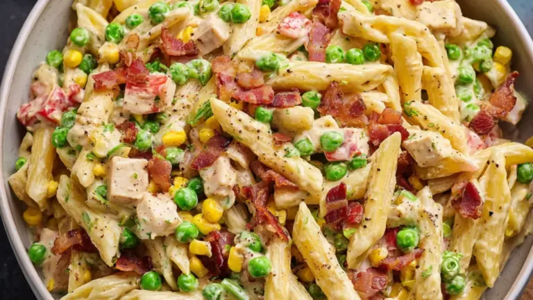 Nem pastasalat med kylling: klar på 20 minutter og fuld af smag
