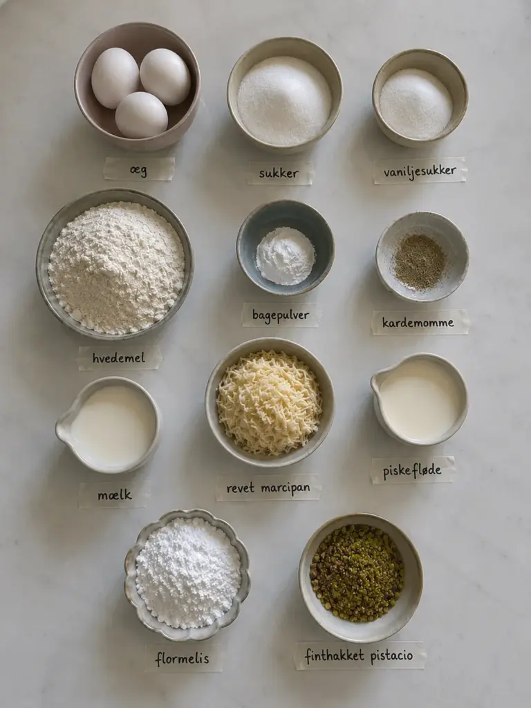 Bløde semlor muffins med marcipan: nem opskrift til fastelavn
