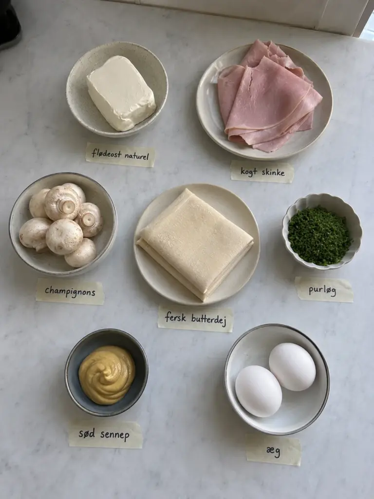 Skinkestang med champignon: en nem opskrift der altid virker