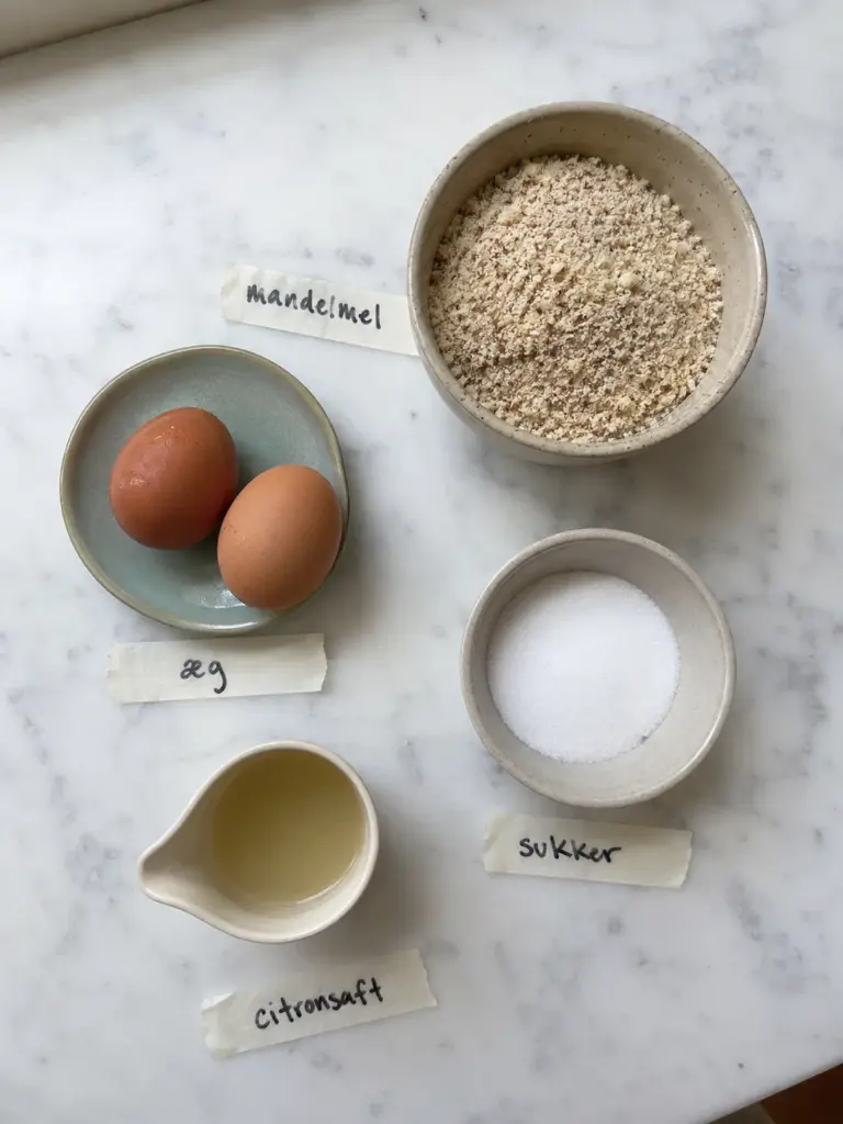 Nem spansk mandelkage: glutenfri, saftig og fuld af smag