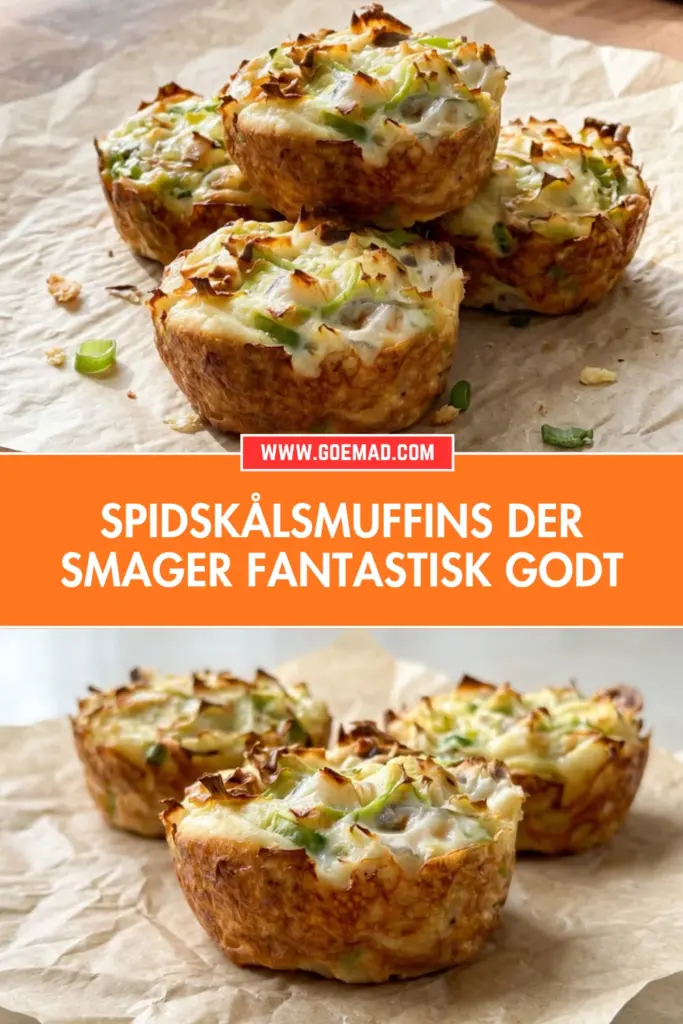 Spidskålsmuffins med få ingredienser: en nem og sund hverdagsopskrift