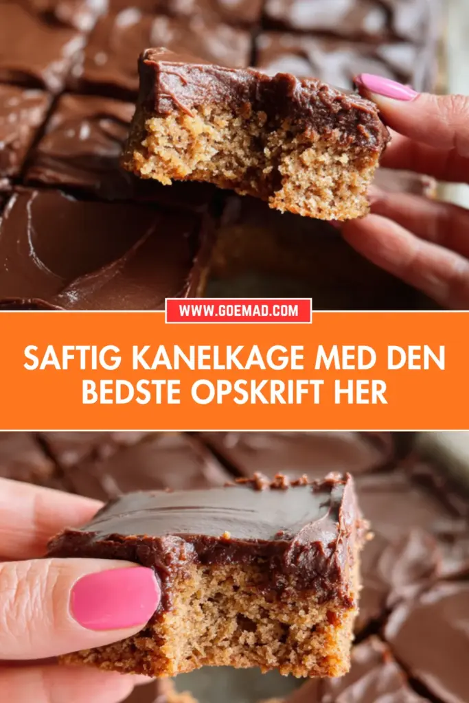 Saftig kanelkage: den bedste opskrift til en klassisk hjemmebagt kage