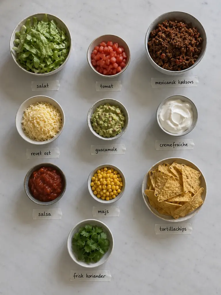 Tacosalat som hele familien elsker: nem opskrift med masser af smag