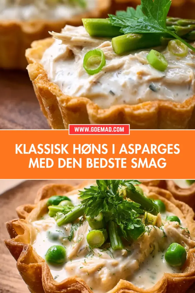 Klassisk høns i asparges: den bedste hjemmelavede opskrift