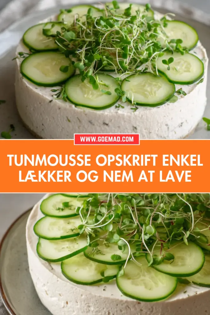 Tunmousse til enhver lejlighed: enkel, lækker og nem at lave