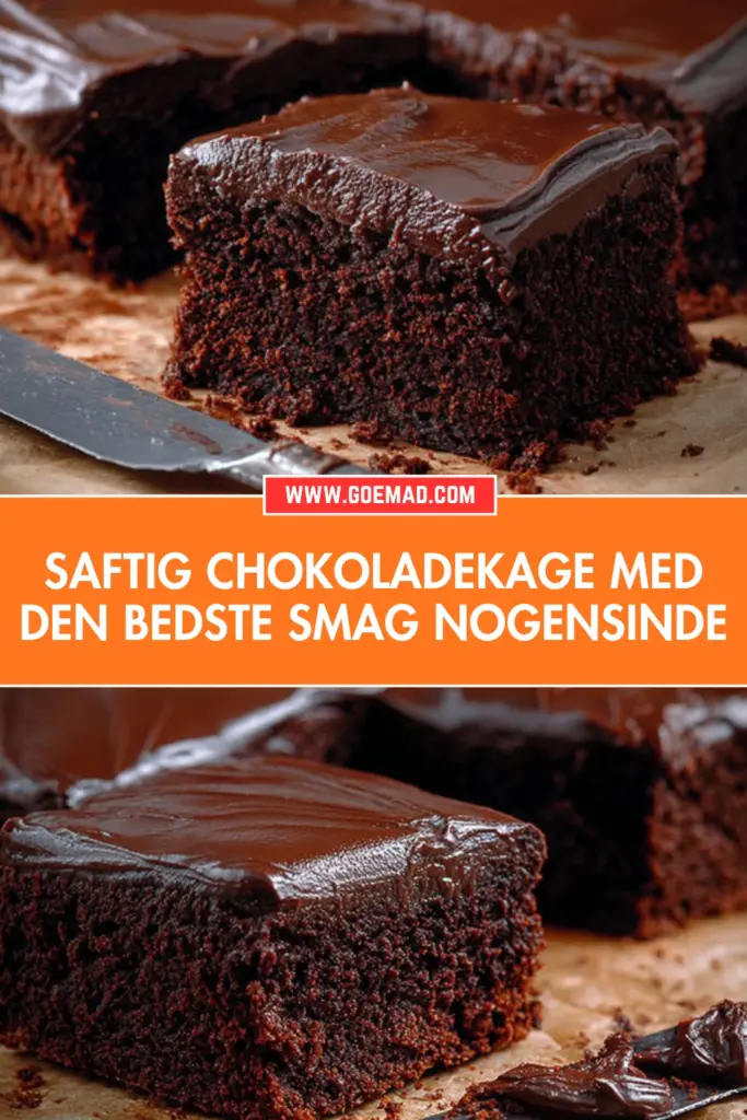 Chokoladekage der altid lykkes: saftig, nem og fuld af smag
