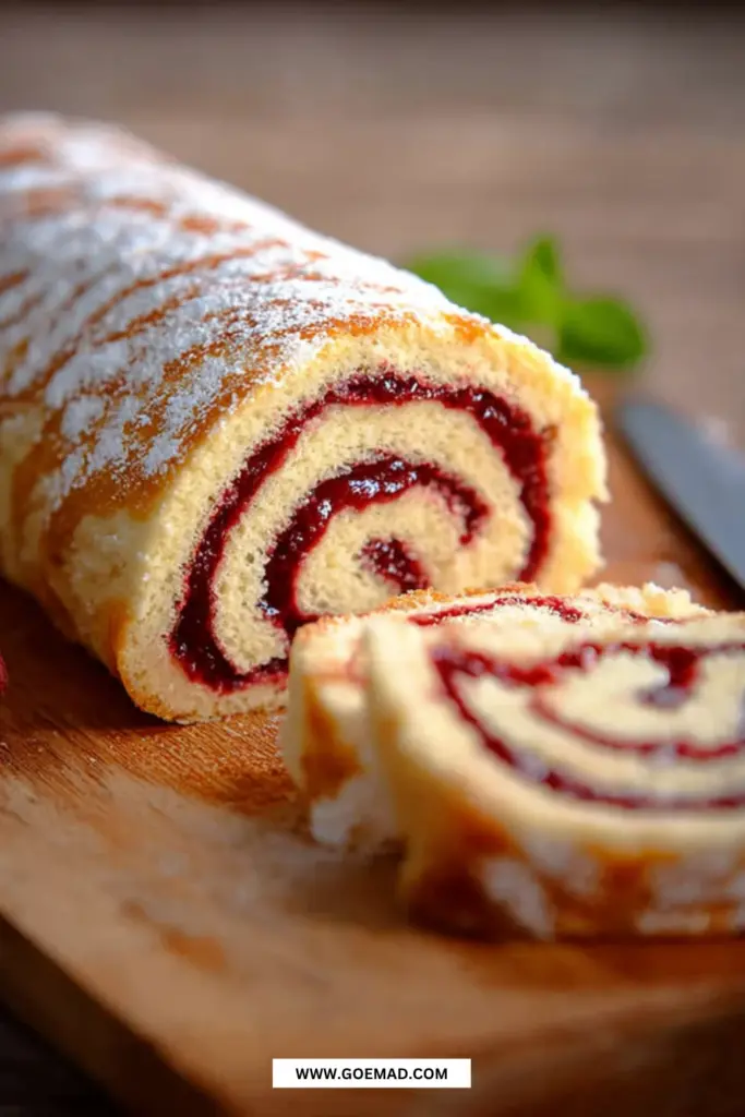 Hindbærroulade der altid lykkes: nem opskrift med hindbærmarmelade