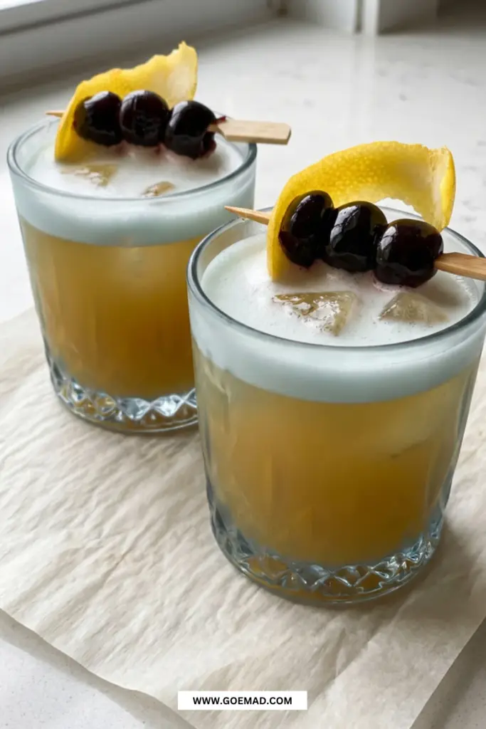 Amaretto sour: den klassiske cocktail med den perfekte balance