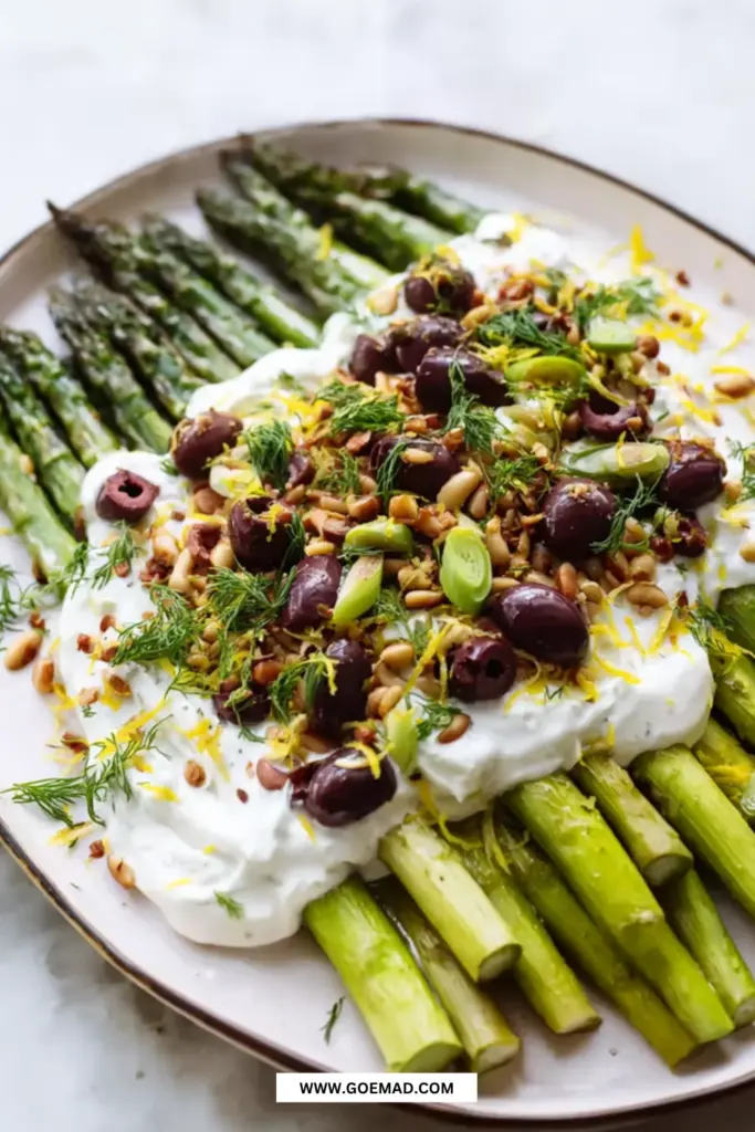 Bagte asparges med burrata og citron: en nem opskrift til sæsonen