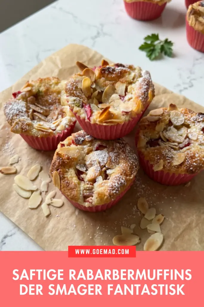 Rabarbermuffins: saftige og nemme muffins du vil bage igen og igen