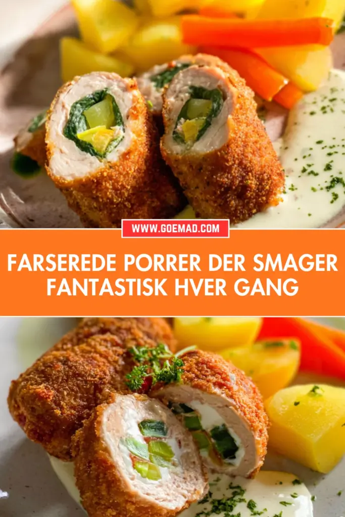 Farserede porrer: nem hjemmelavet opskrift med sprød panering