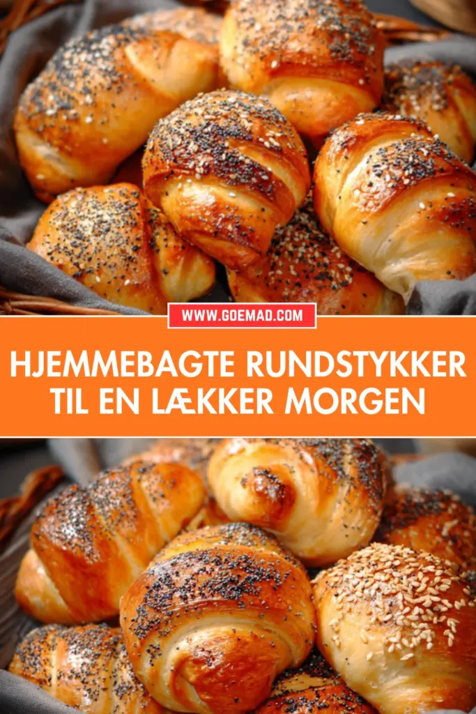 Hjemmebagte rundstykker og horn: den bedste opskrift til weekendmorgen