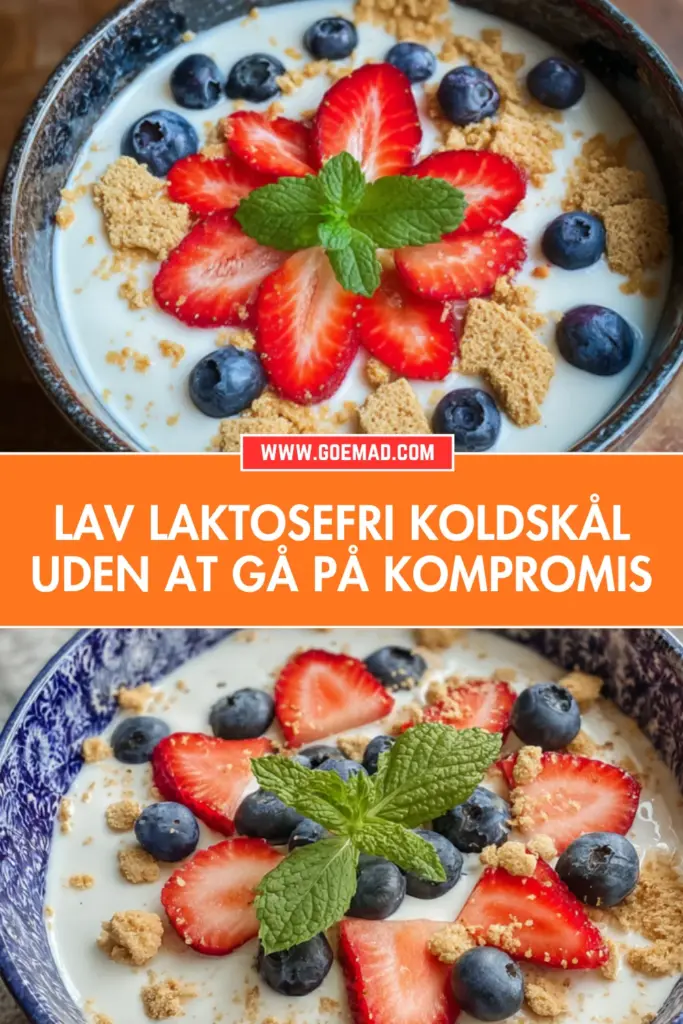 Laktosefri koldskål: sådan laver du den uden at gå på kompromis