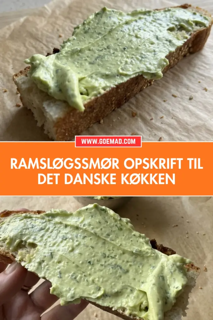 Ramsløgssmør: den bedste nemme opskrift til foråret