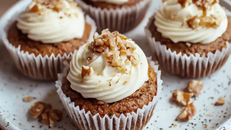 Saftige squashmuffins: den bedste hjemmelavede opskrift med cream cheese frosting